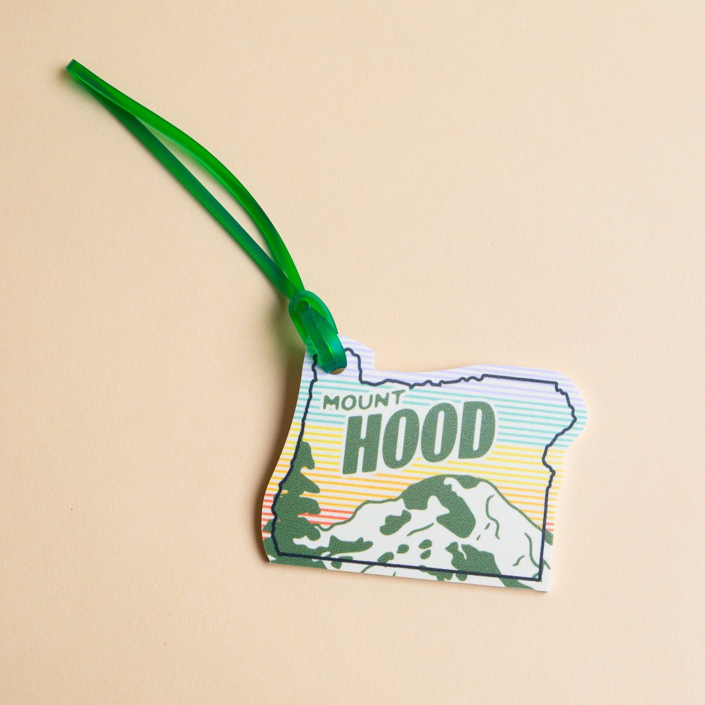 Mount Hood Luggage Tag