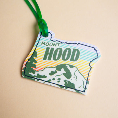 Mount Hood Luggage Tag