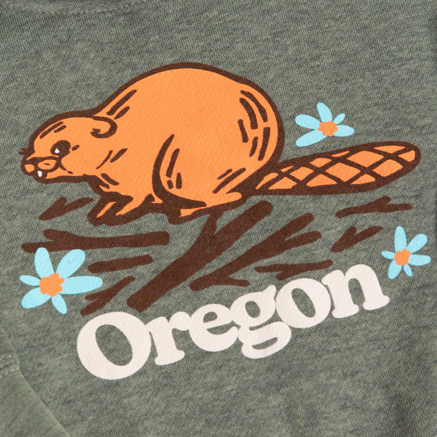 OR Baby Beaver Kids Hoodie