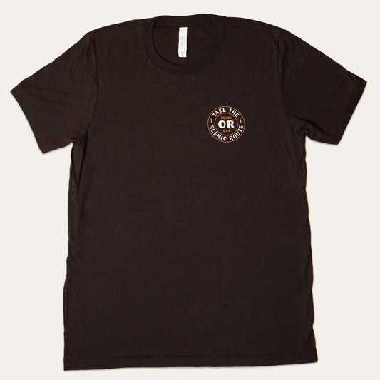 OR Scenic Route Unisex Shirt (Espresso)