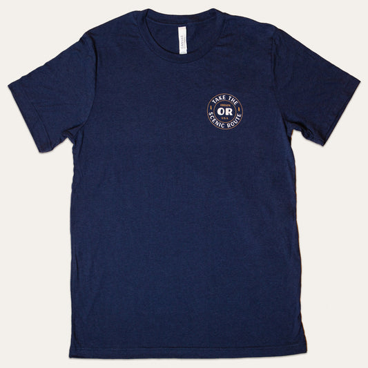 OR Scenic Route Unisex Shirt (Navy)