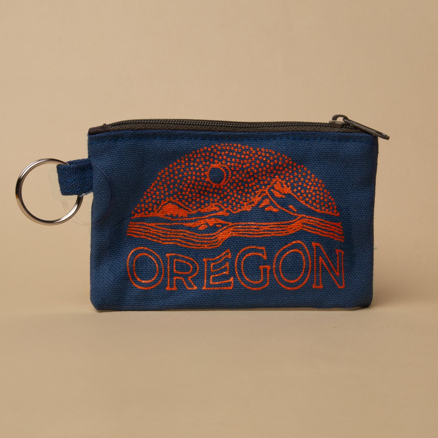 Oregon Territory Zip Keychain