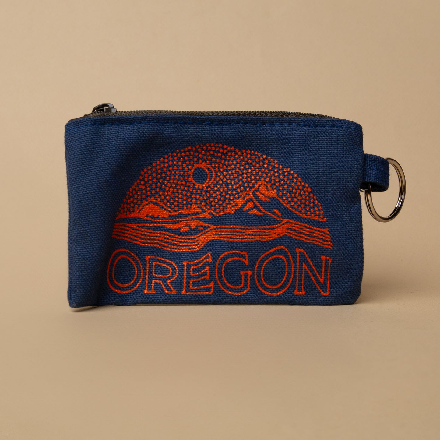 Oregon Territory Zip Keychain