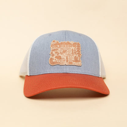 OR Adventures Hat (Grey/Orange)
