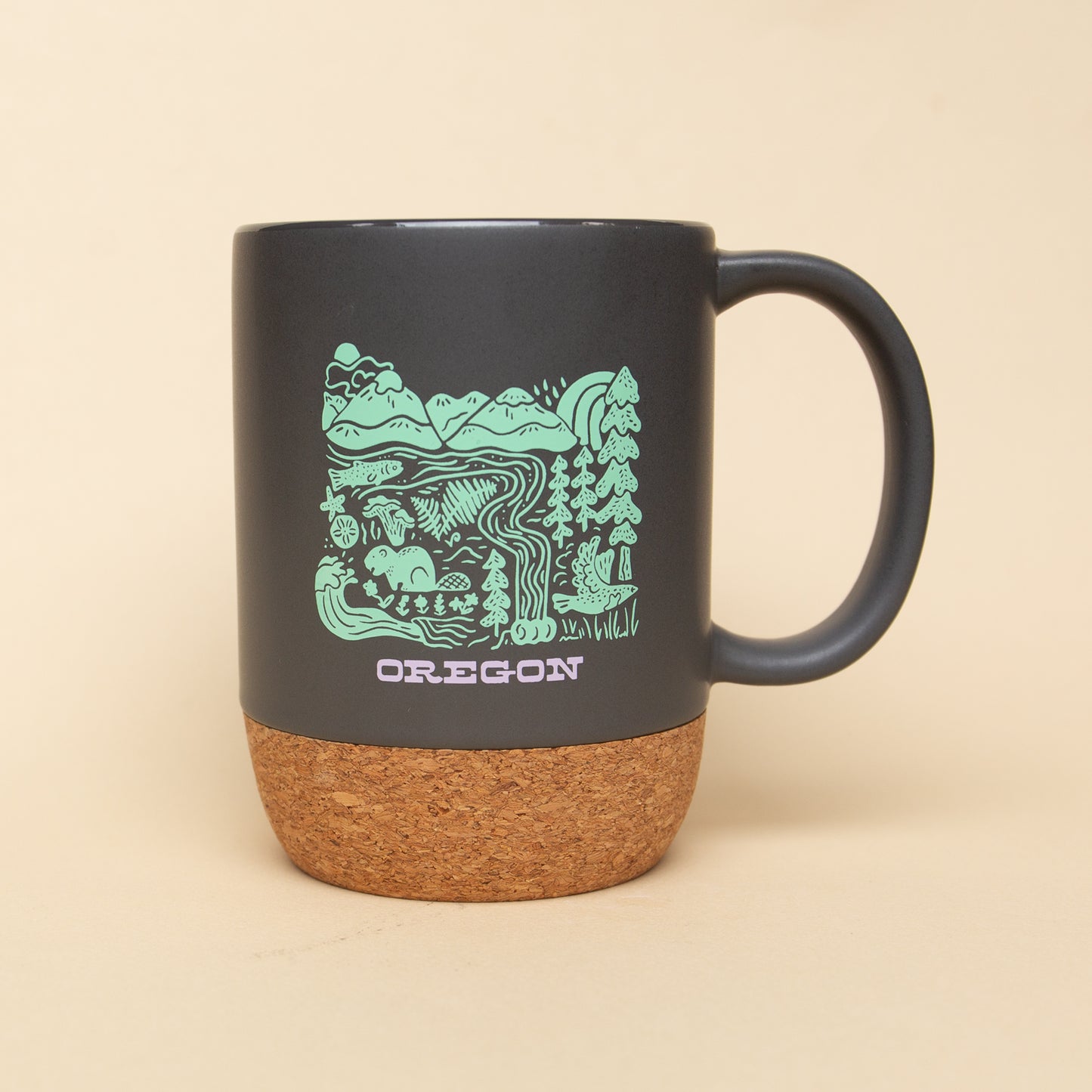 Oregon Adventures Cork Mug