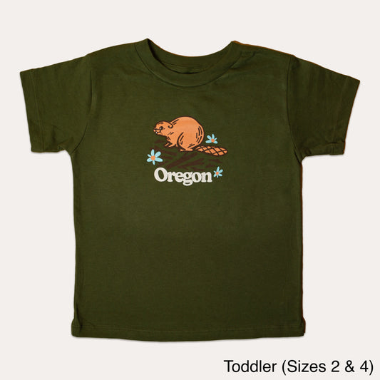 OR Baby Beaver Kids Tee