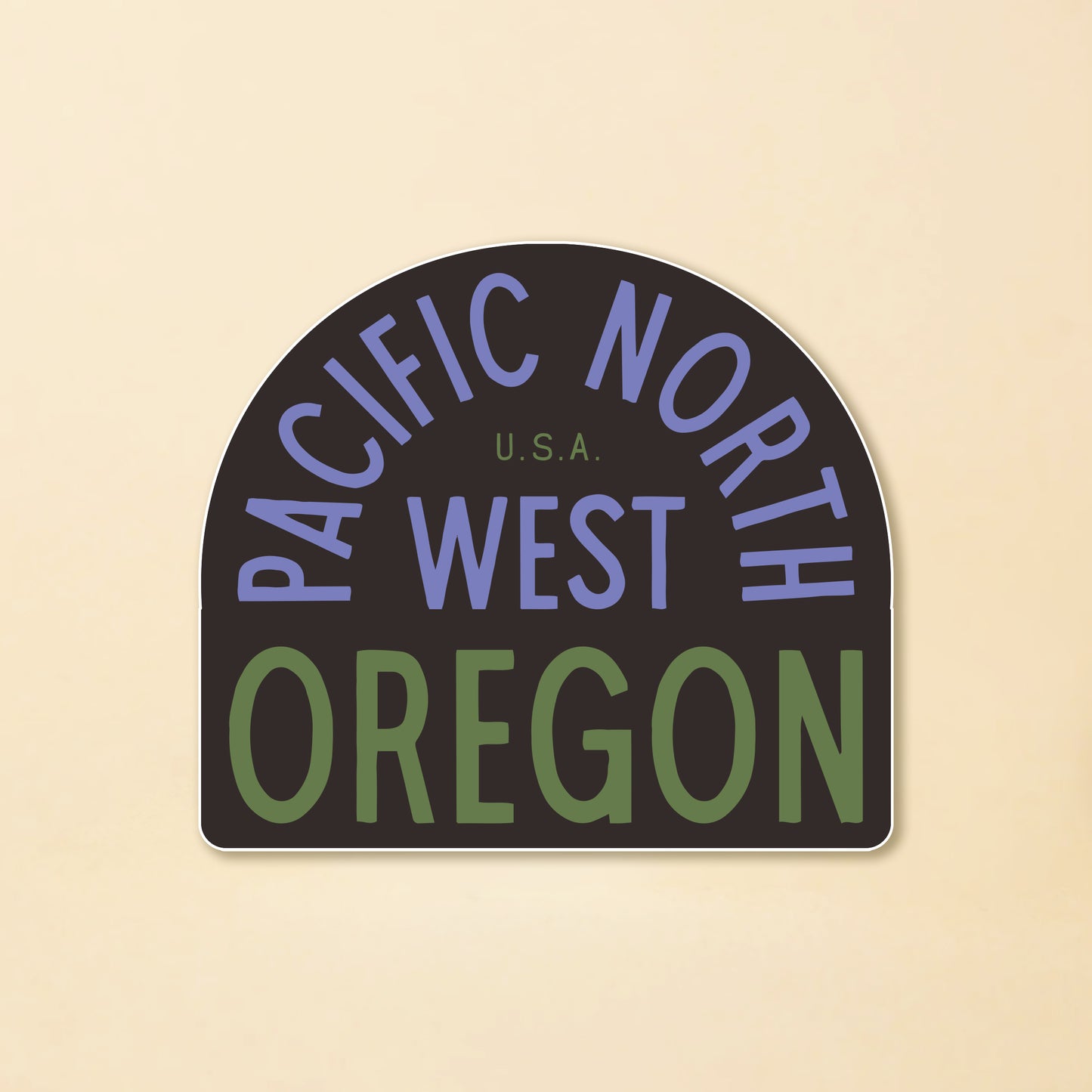 PacNW Oregon Sticker