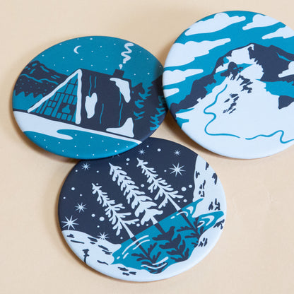 Peace & Quiet Coaster