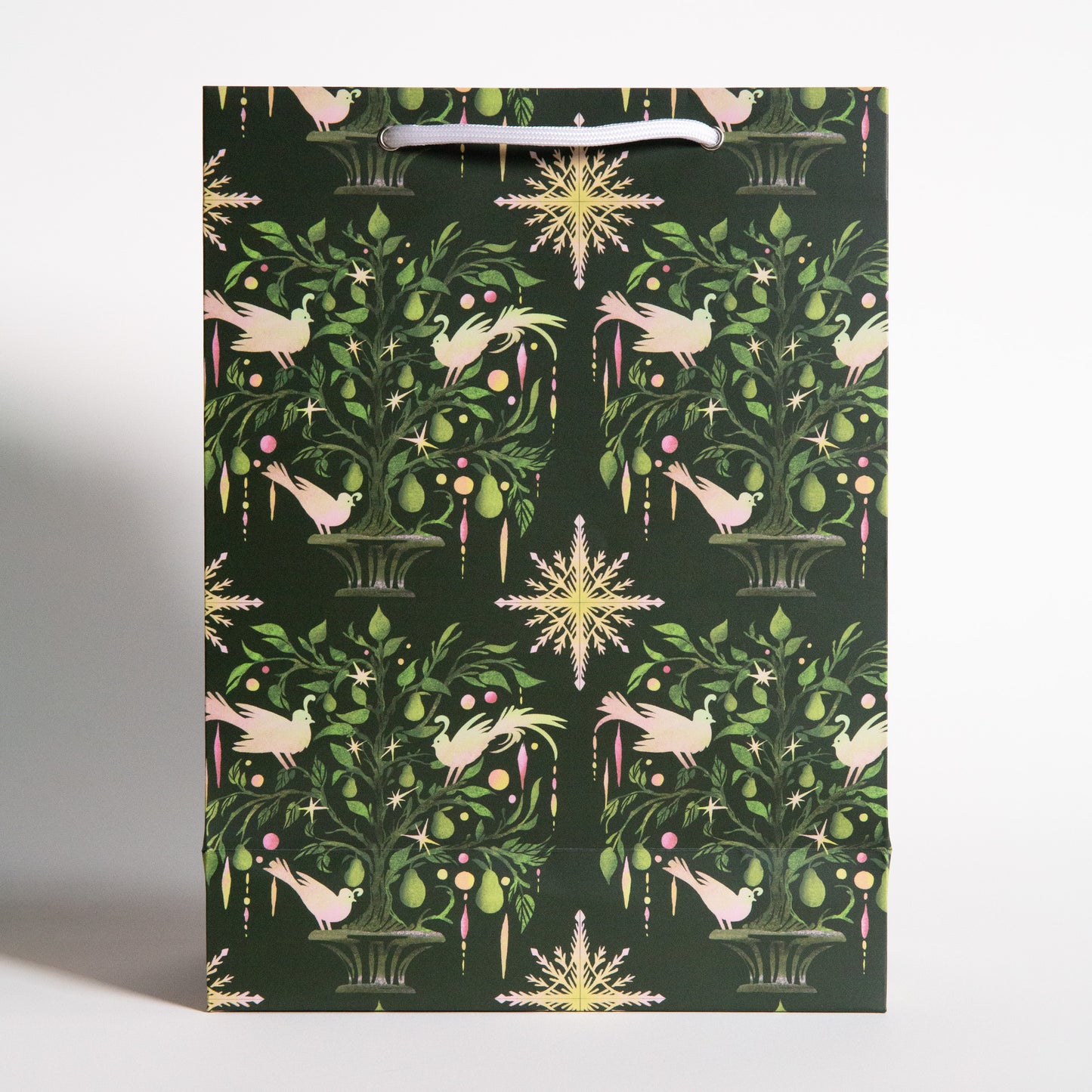 Pear Tree Christmas Gift Bag