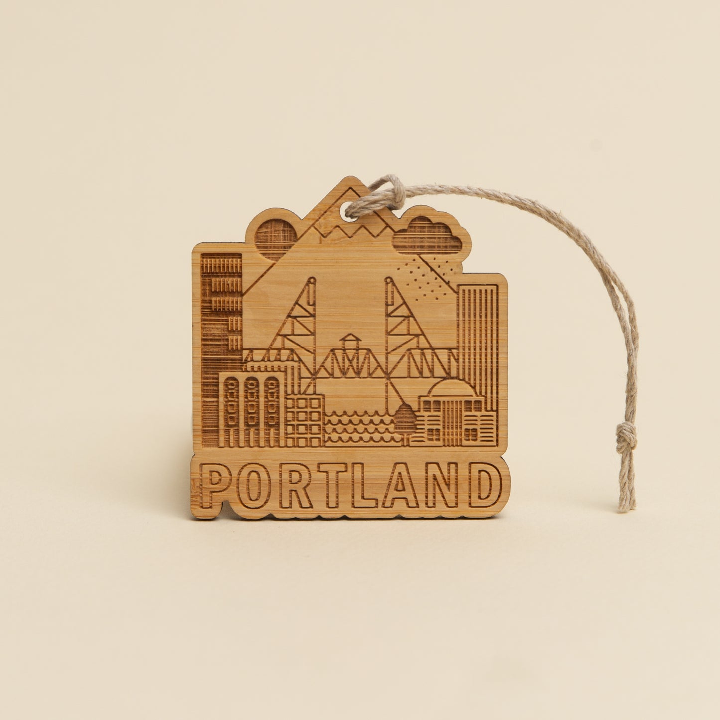 Portland Skyline Ornament