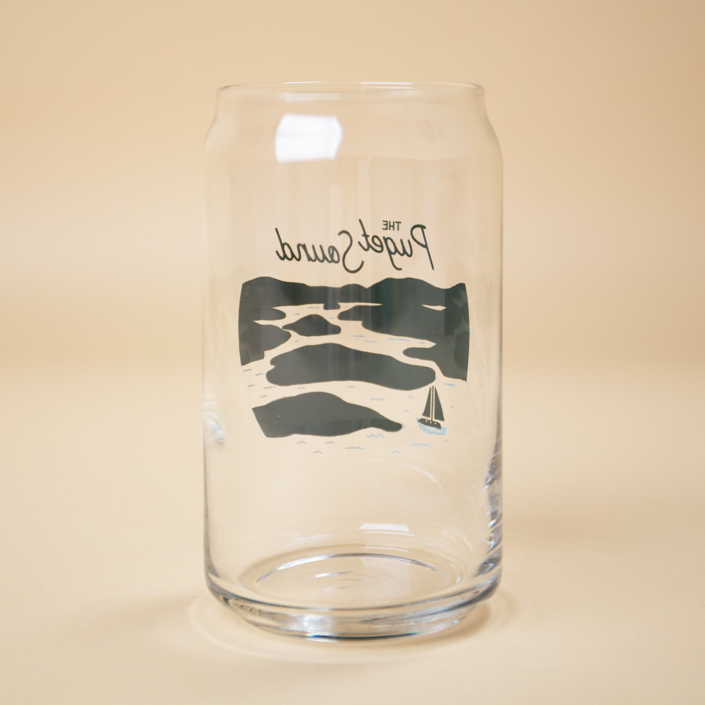 Tender Loving Empire Puget Sound Beer Can Glass