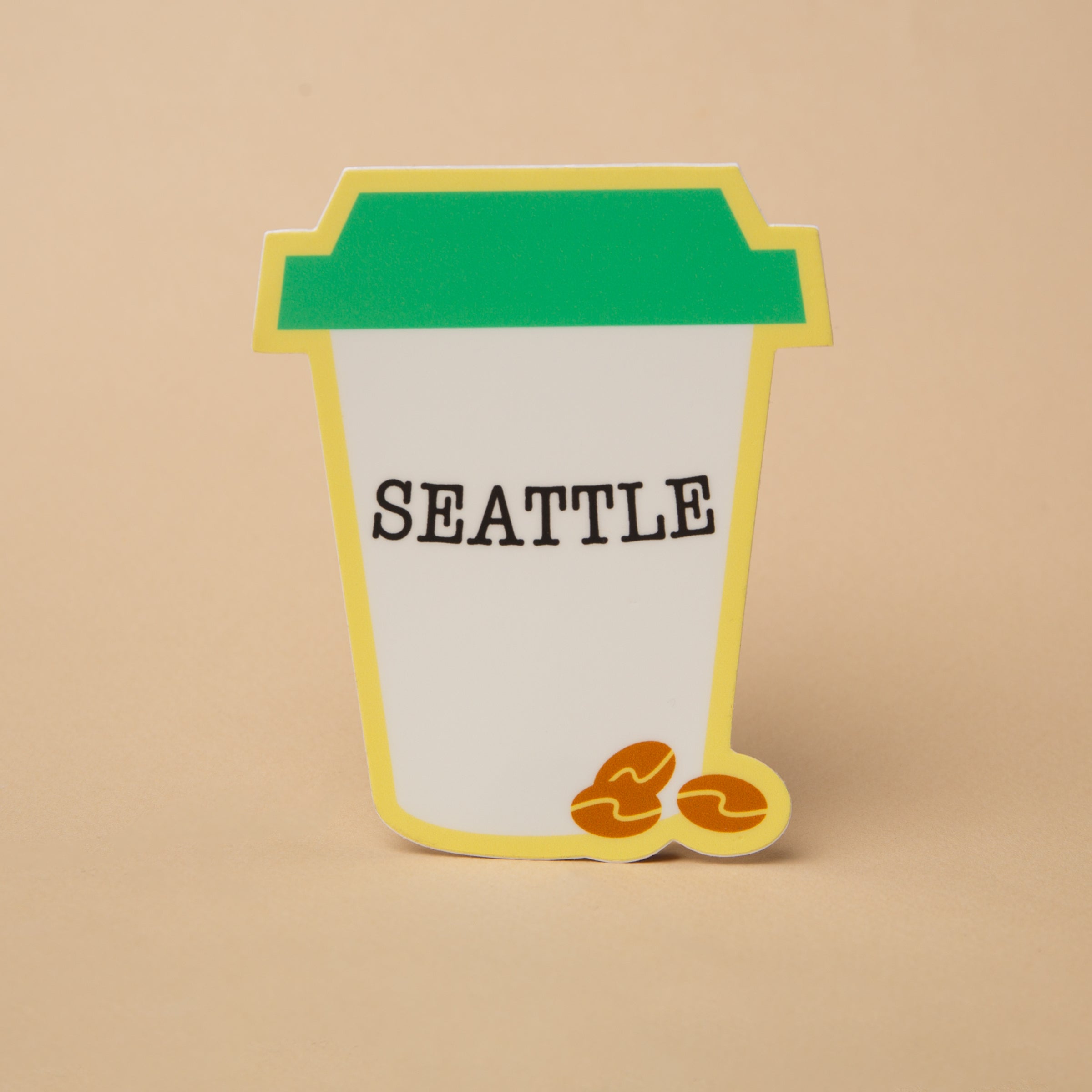 Seattle Coffee Sticker – Tender Loving Empire