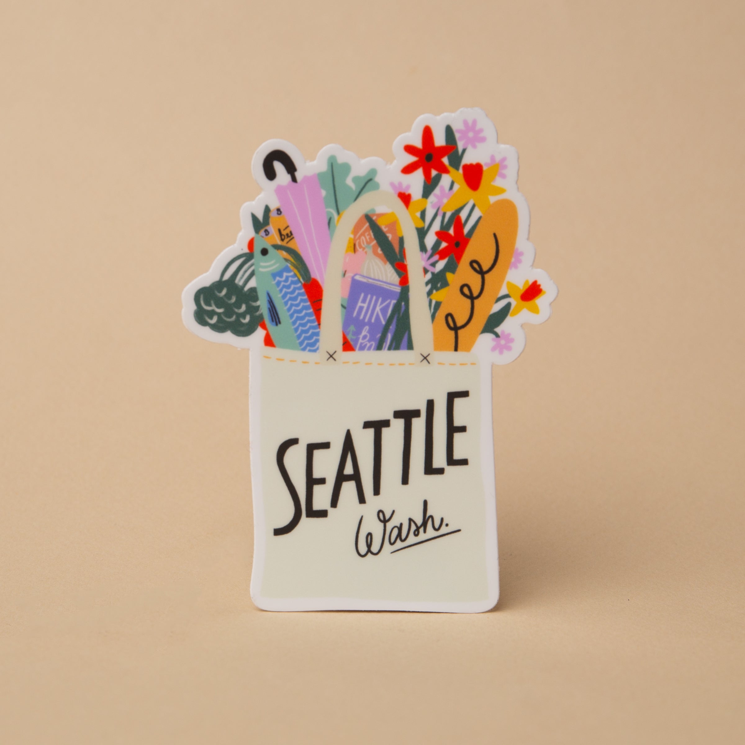 Tende Empire Seattle Market Sticker – Tender Loving Empire