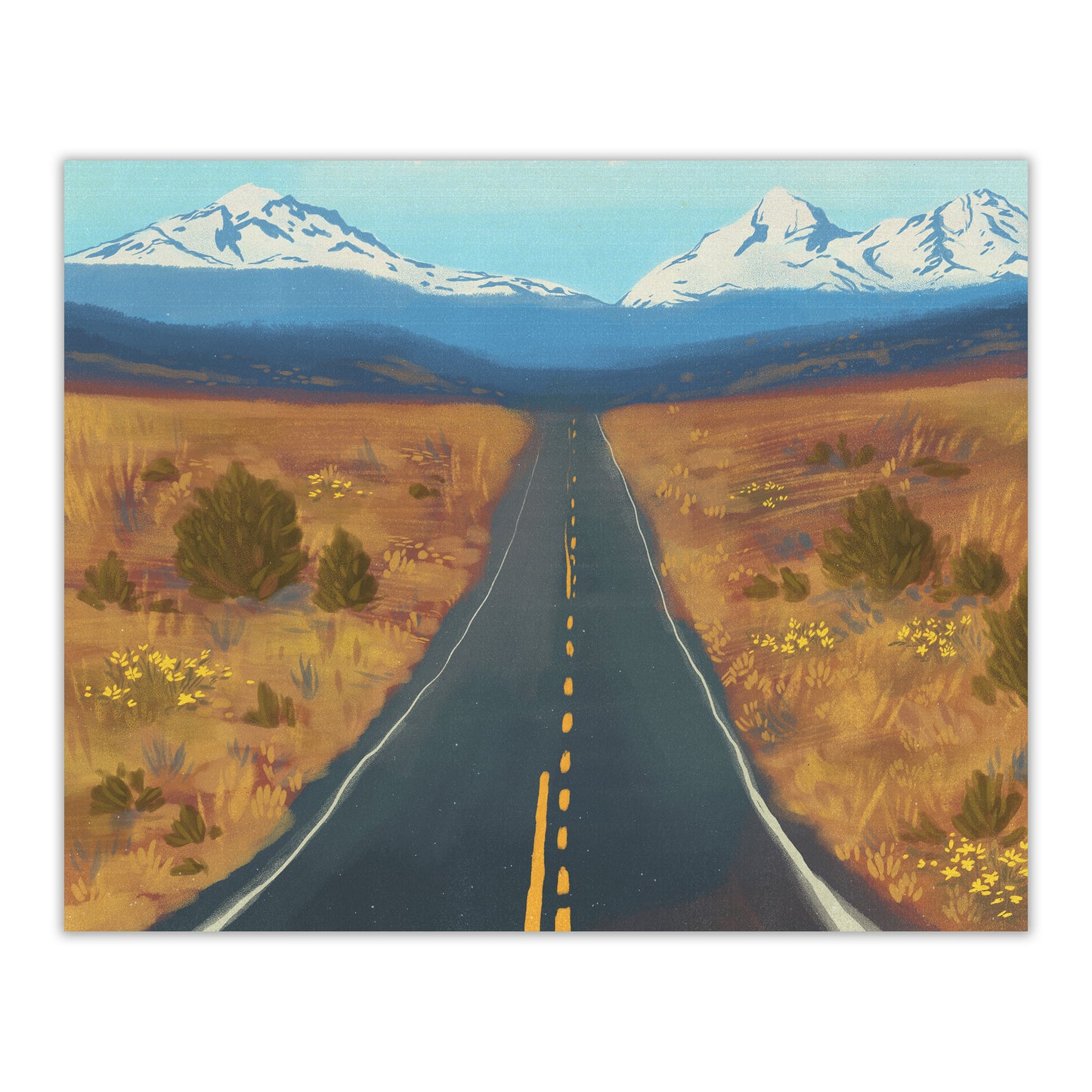 Sisters High Desert Highway Print