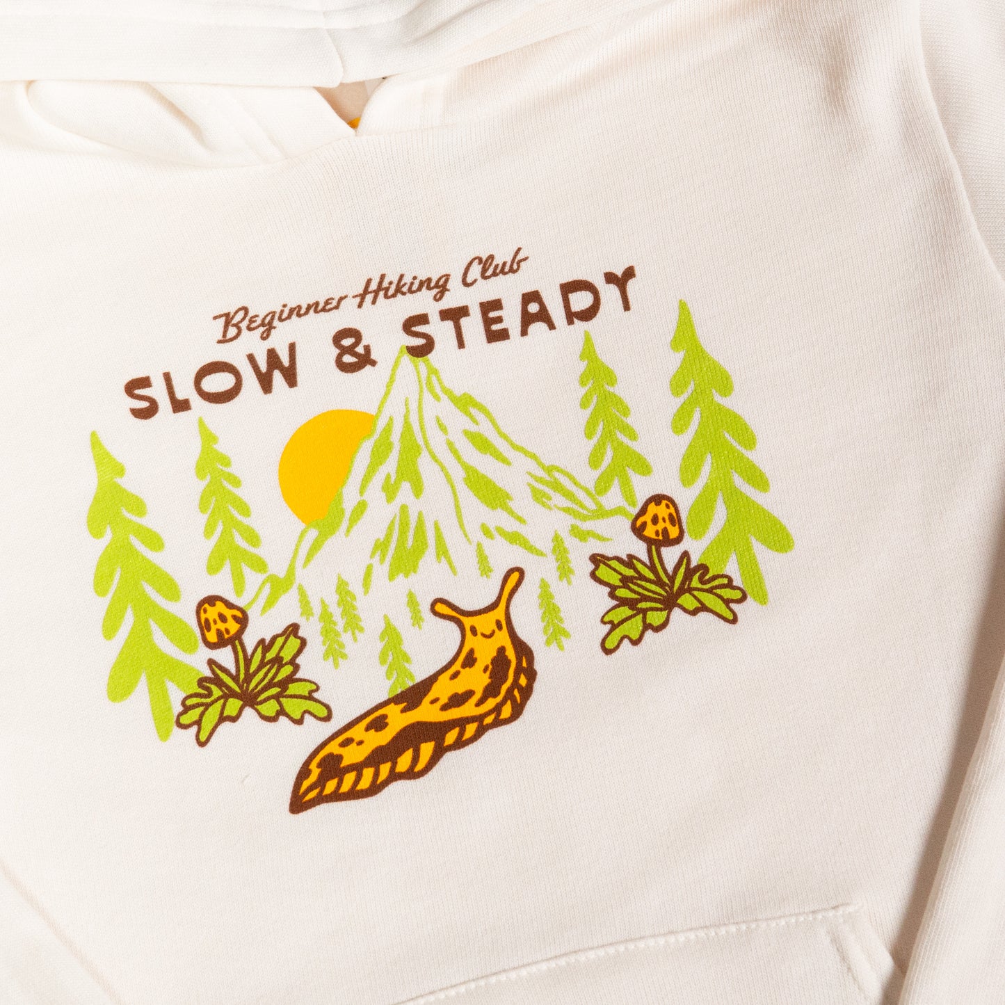 Slow & Steady Kids Hoodie (Natural)