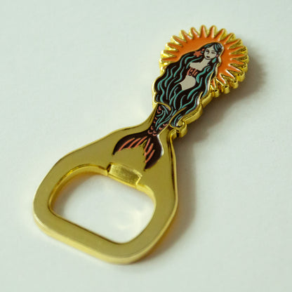 Sunburst Mermaid Bottle Opener