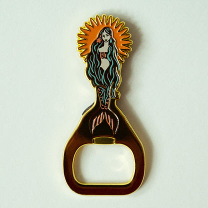Sunburst Mermaid Bottle Opener