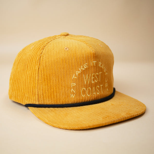 CHAIN LINK - CORDUROY HAT ２点セット期間限定セール CG_TakeItEasy_Hat_Mustard_02_g
