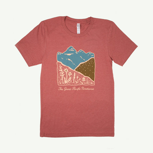 Pacific Northwest Unisex Shirt (Heather Clay)