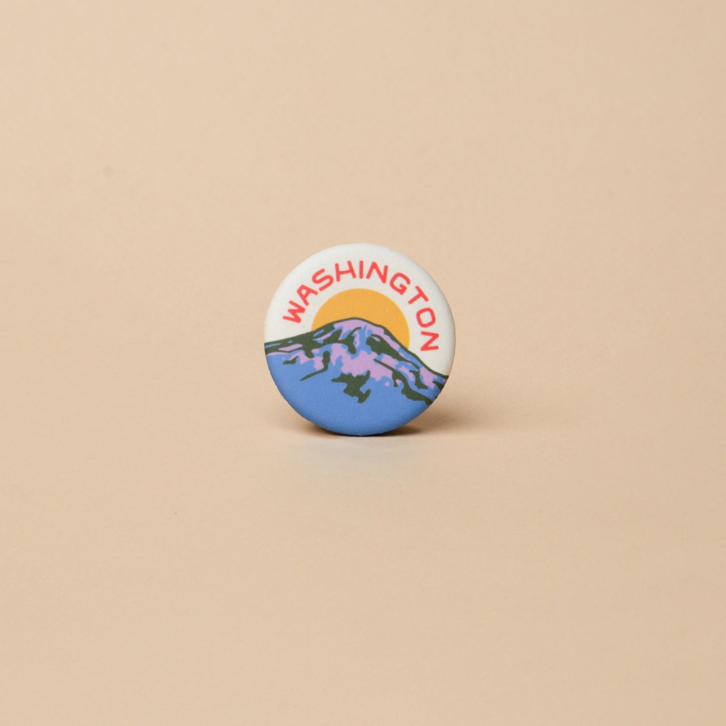 Rainier Washington Button