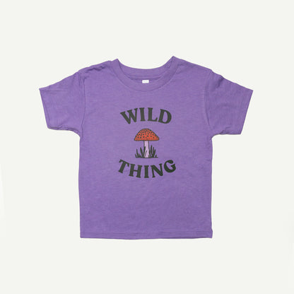 Wild Thing Kids Tee (Purple)