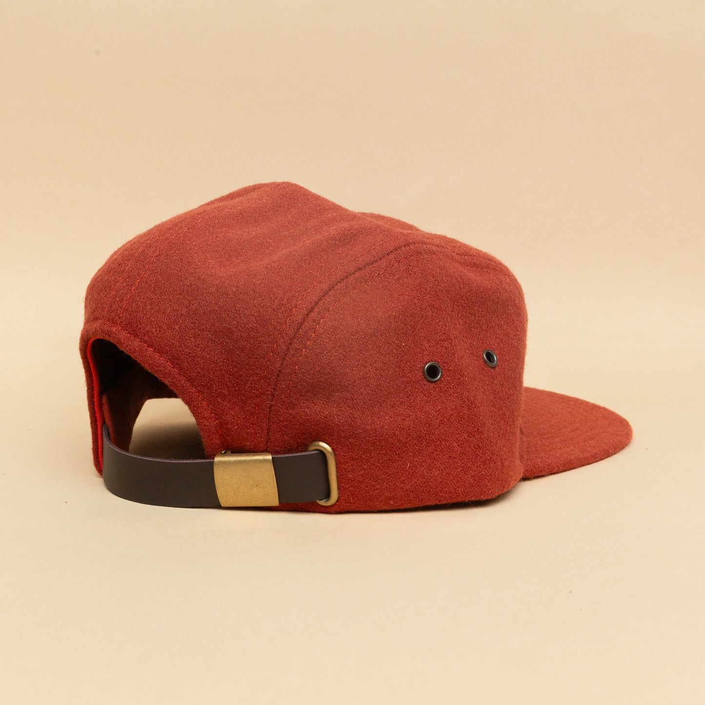 Wolfscape 5 Panel Hat (Rust)