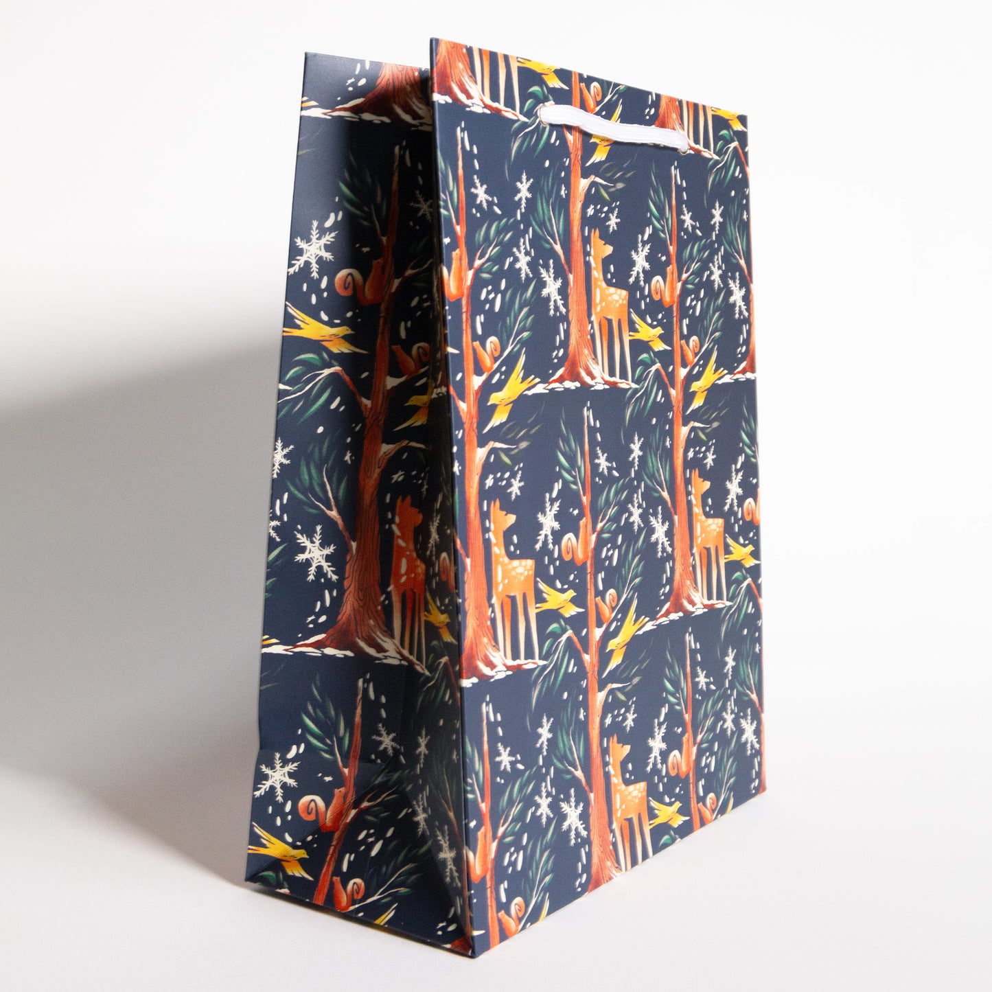 Woodland Holiday Gift Bag