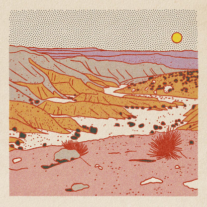 Caroline Clark: Desert Mountain #7 Print