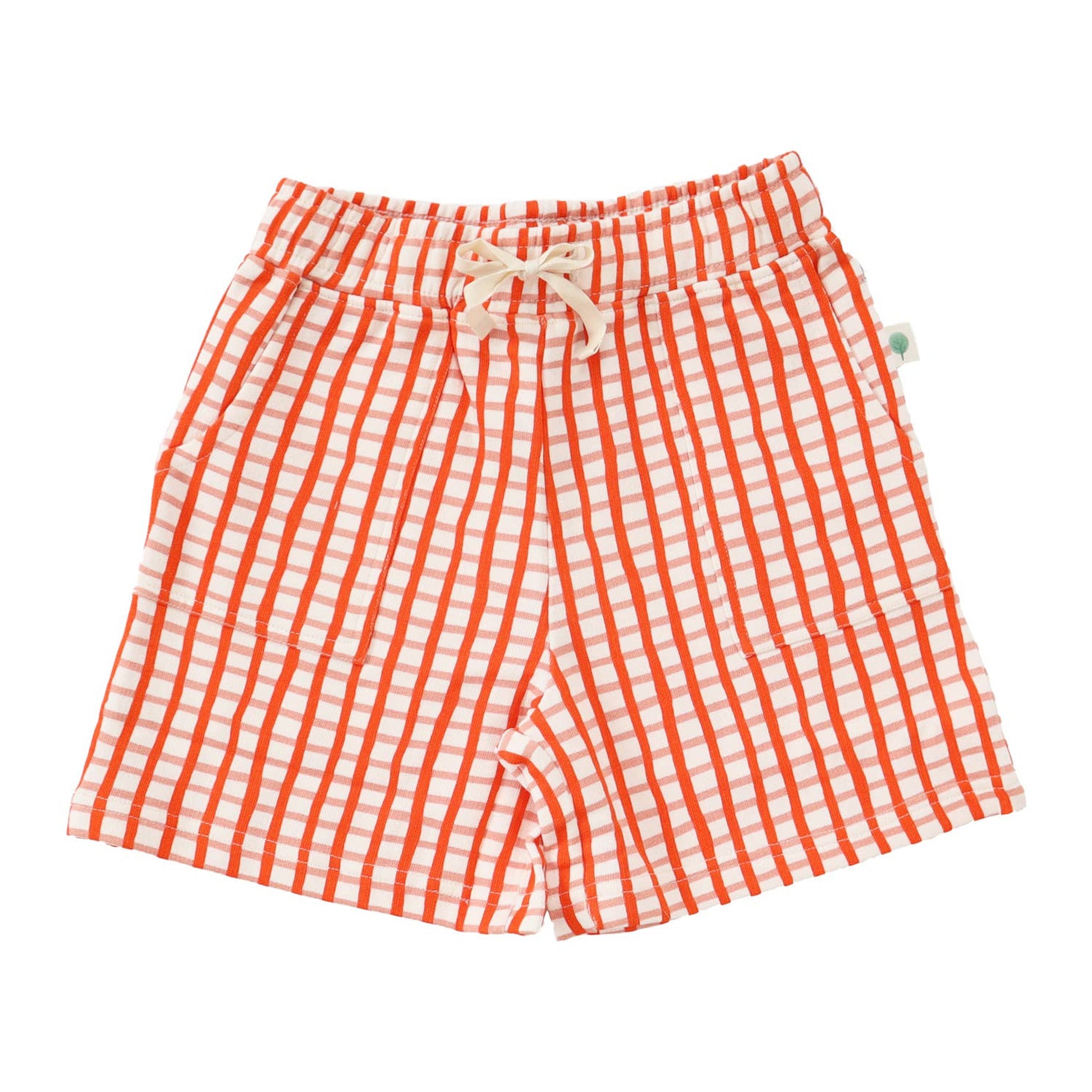 Kids' Cotton Shorts Pink Orange Print – Tender Loving Empire