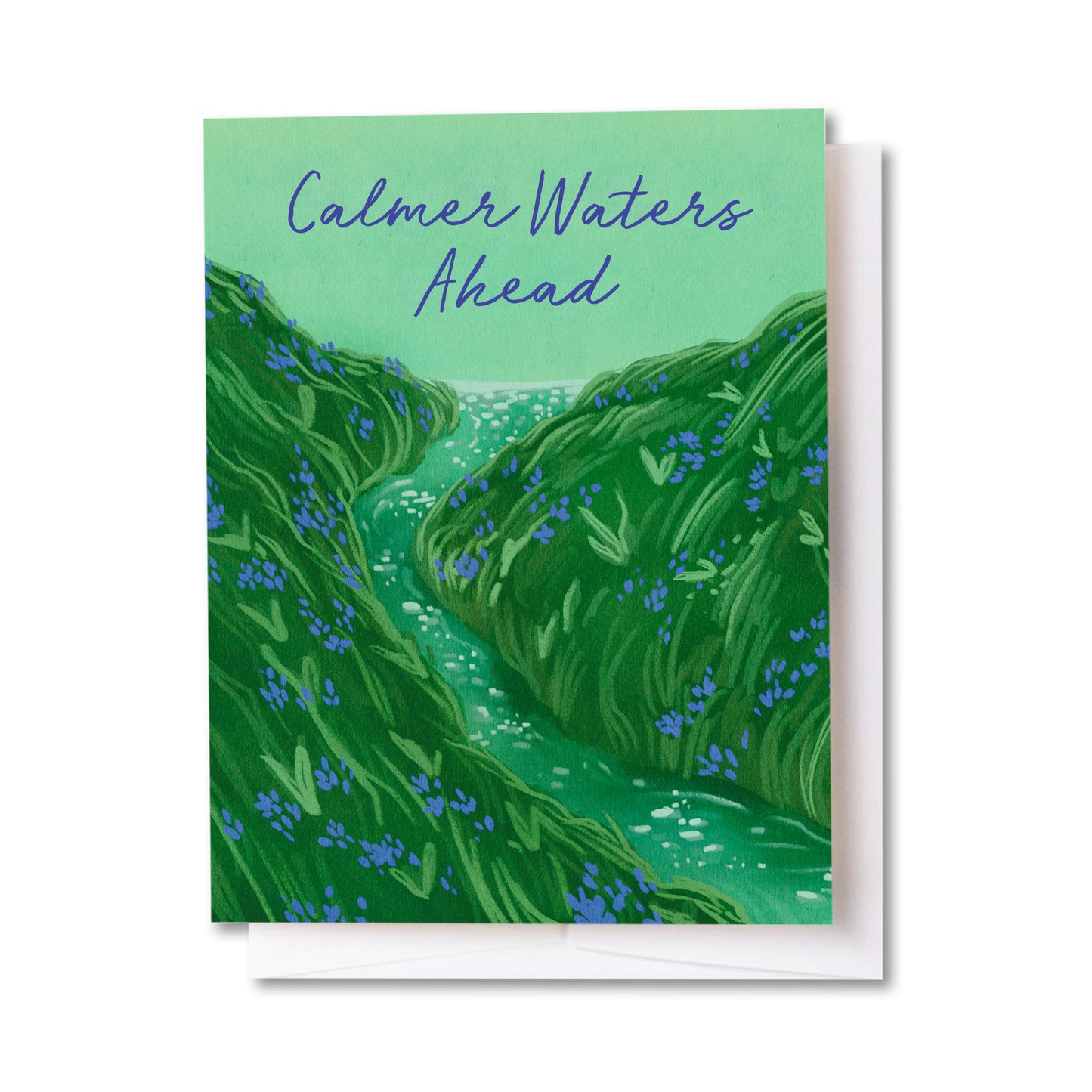 Calmer Waters Ahead Card