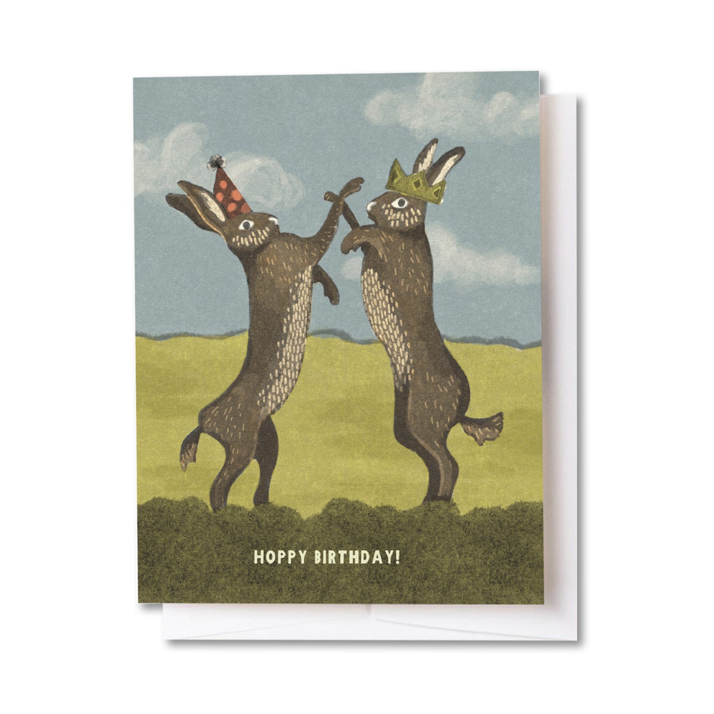 Hoppy Birthday Rabbit Card