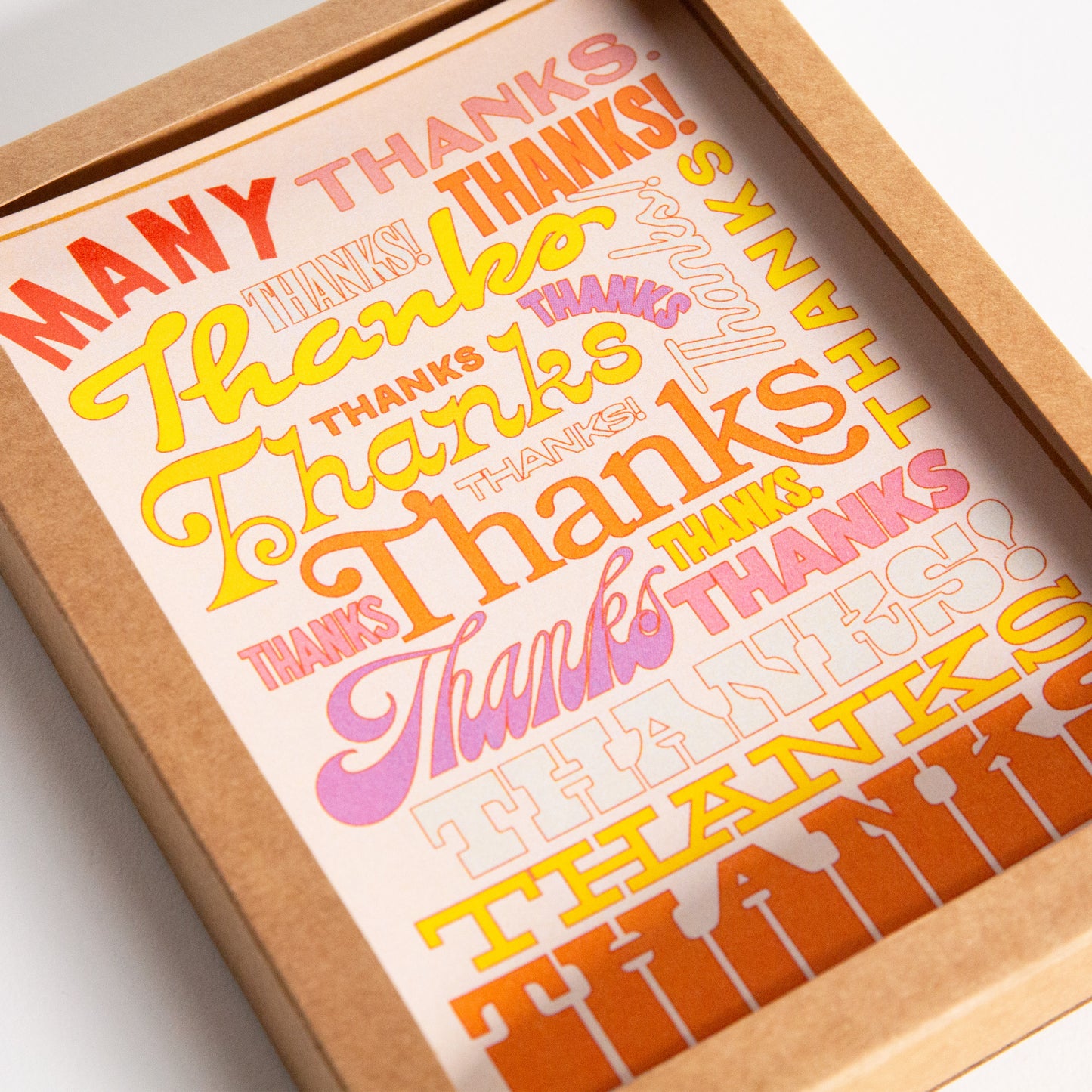 Card Set: Many Thanks Card