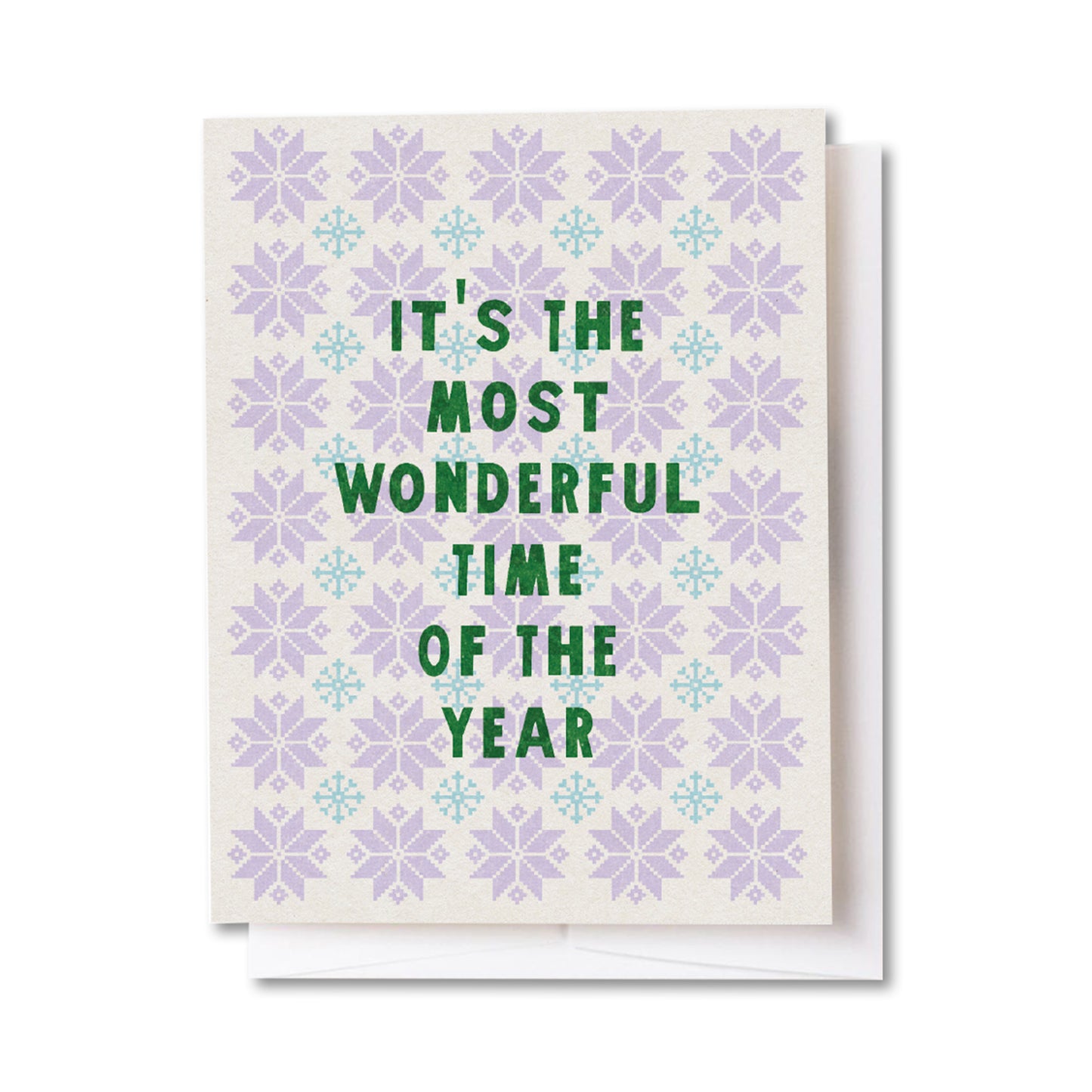 Most Wonderful Time Card