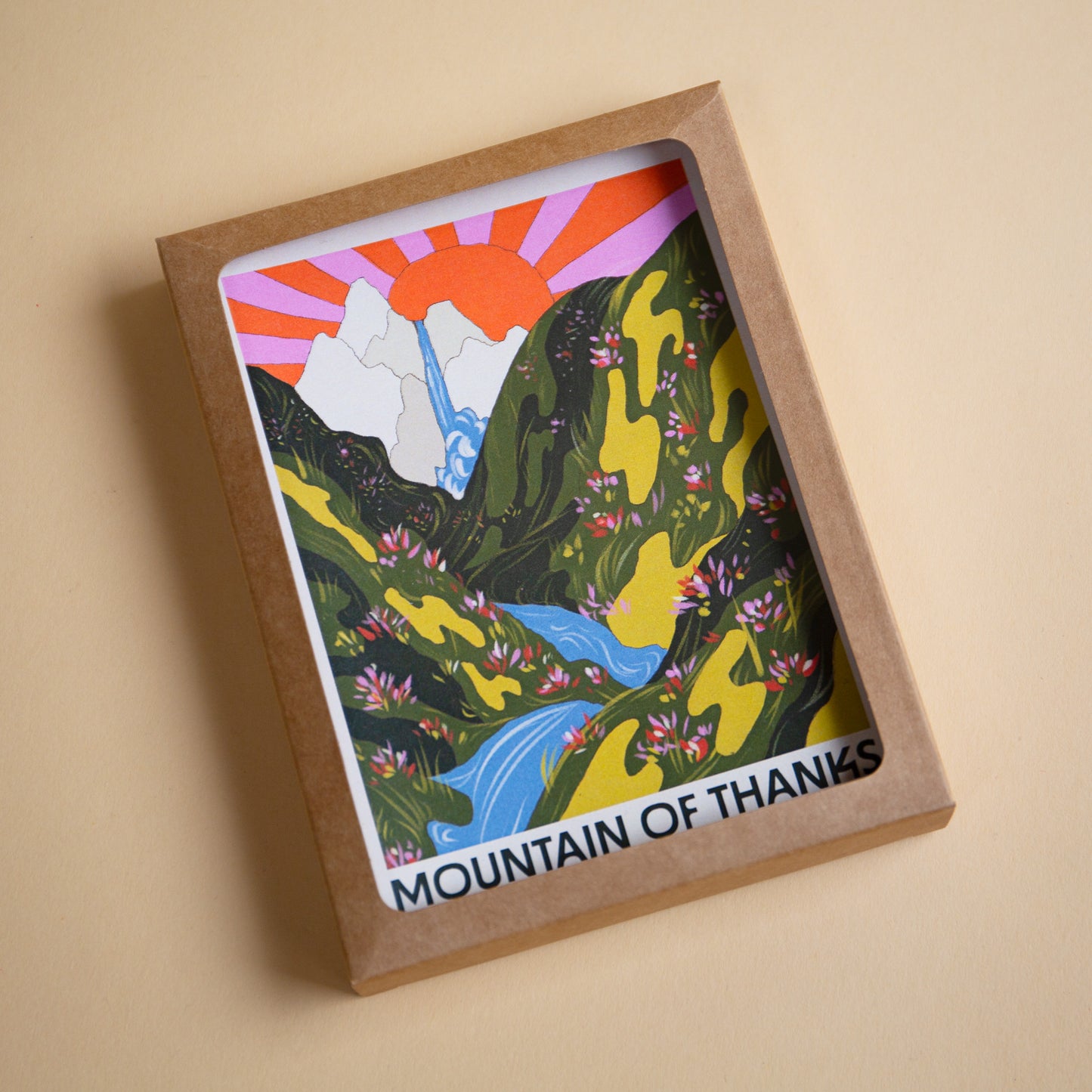 Card Set: Mountain Of Thanks Card