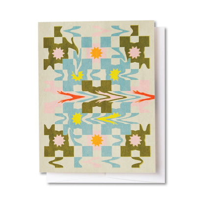 Card Set: Patchwork Glitch Blank Card