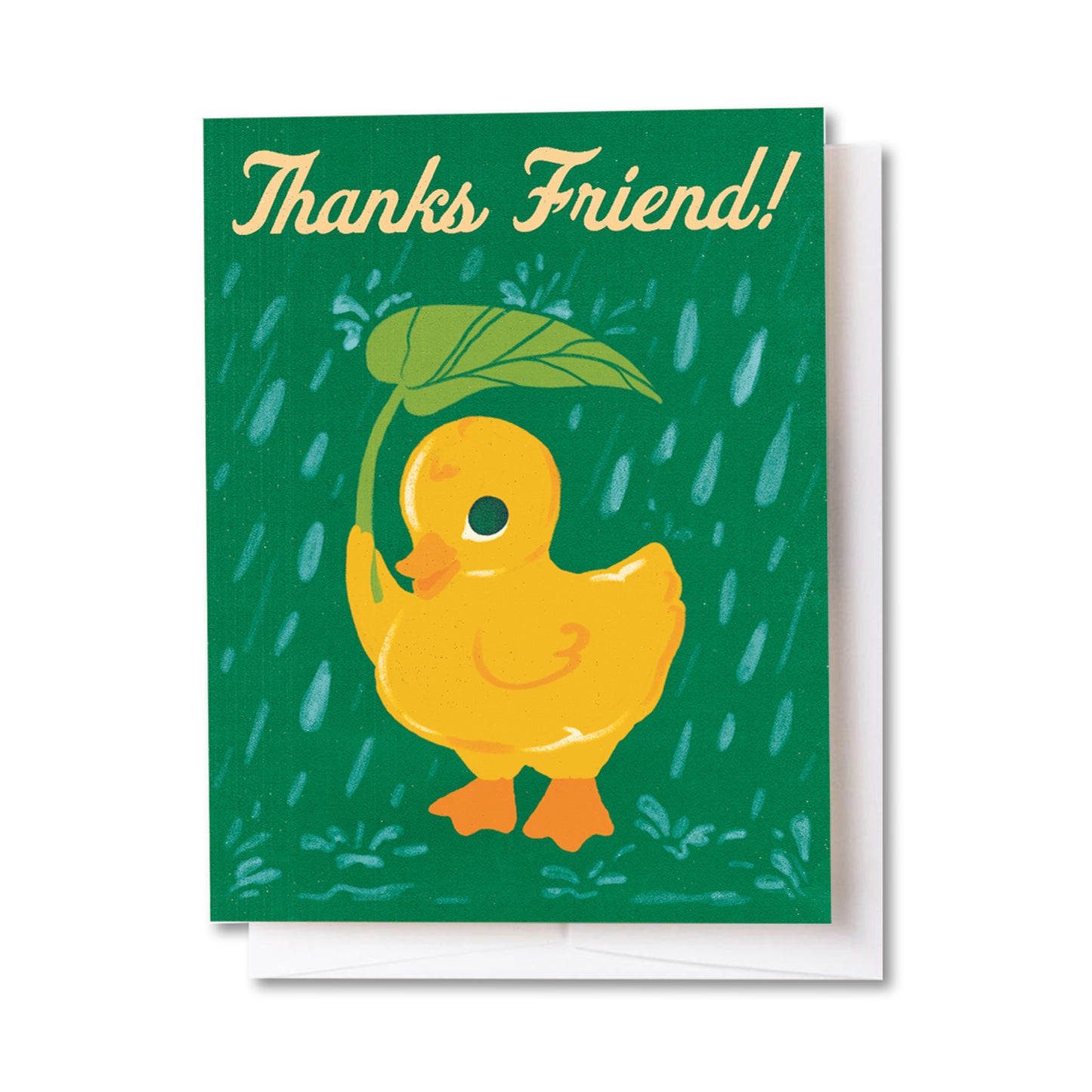 Thanks Friend Duckling Card