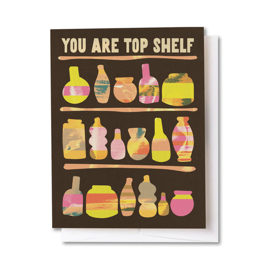 Top Shelf Thank You Card