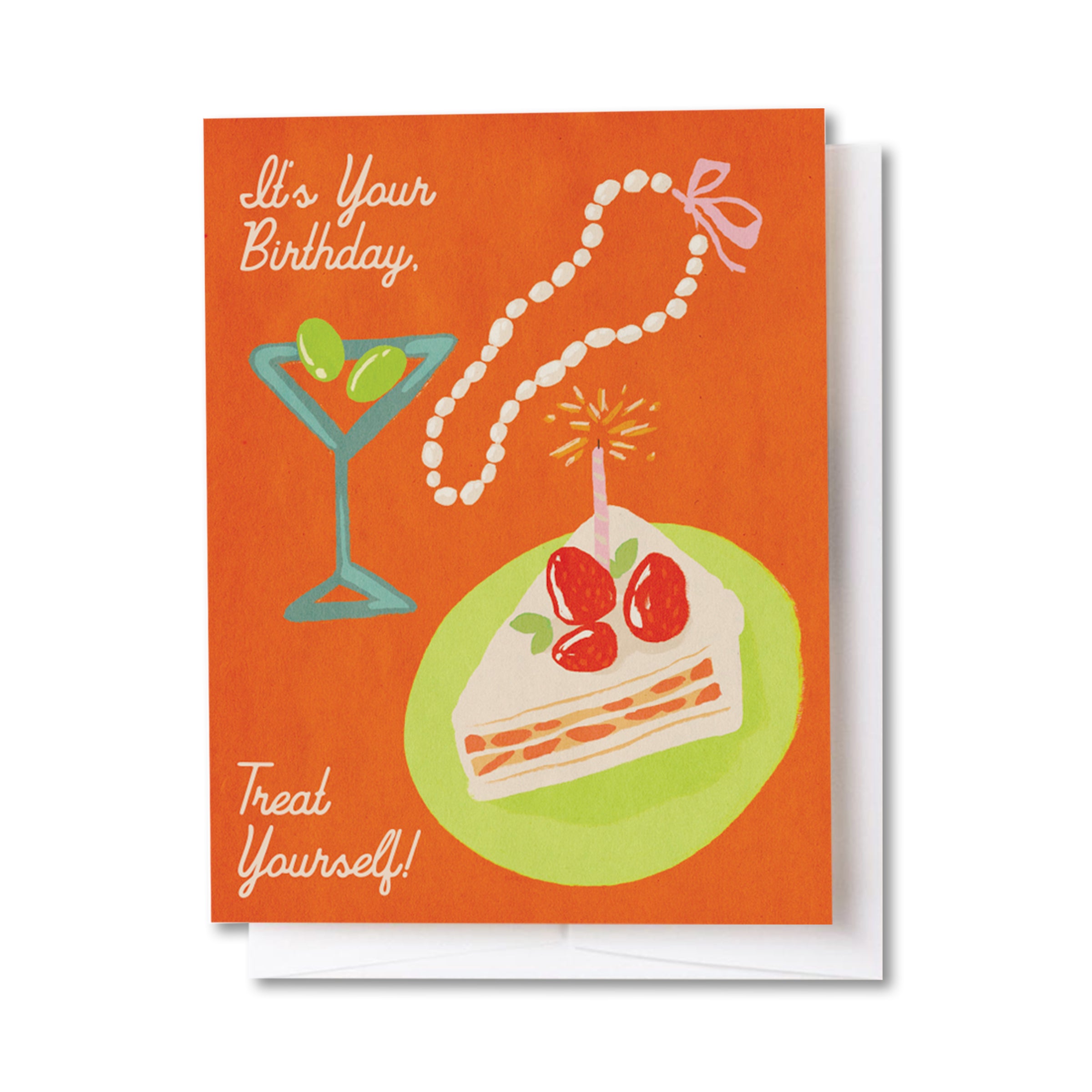Tende Empire Birthday Treat Yourself Card – Tender Loving Empire
