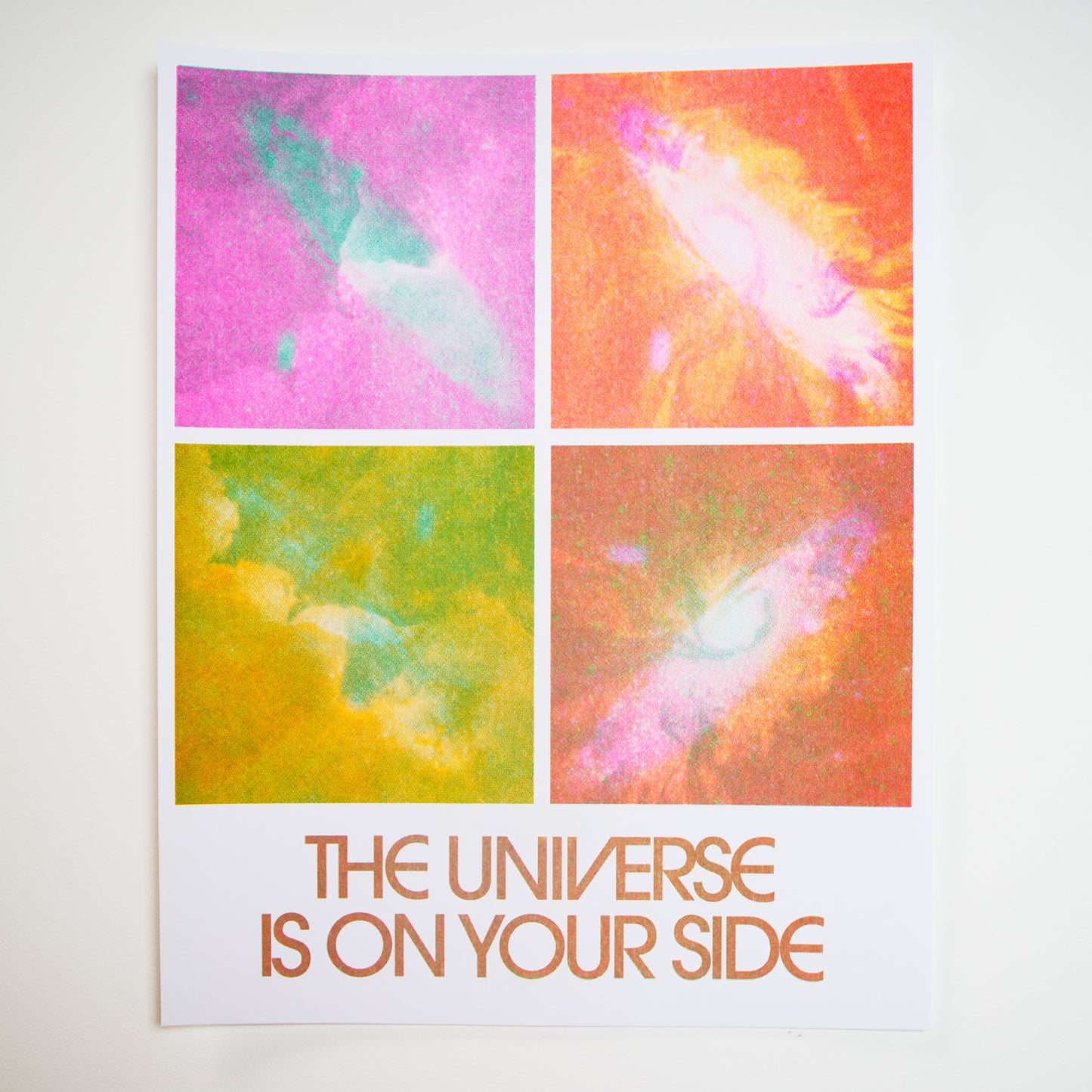 Universe on Your Side Riso Print