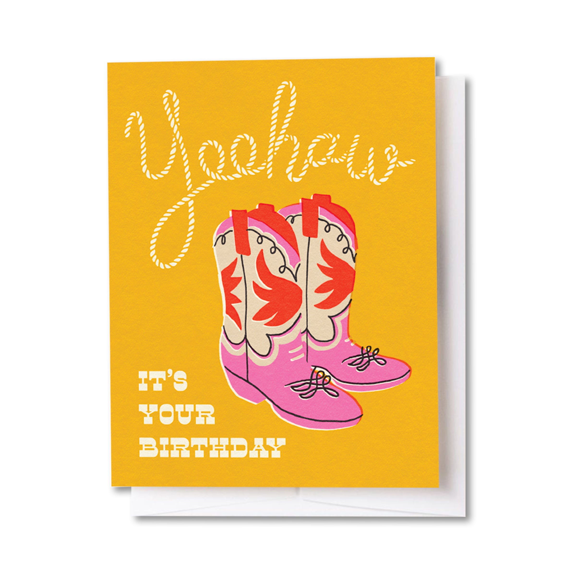Tende Empire Yeehaw Birthday Card – Tender Loving Empire