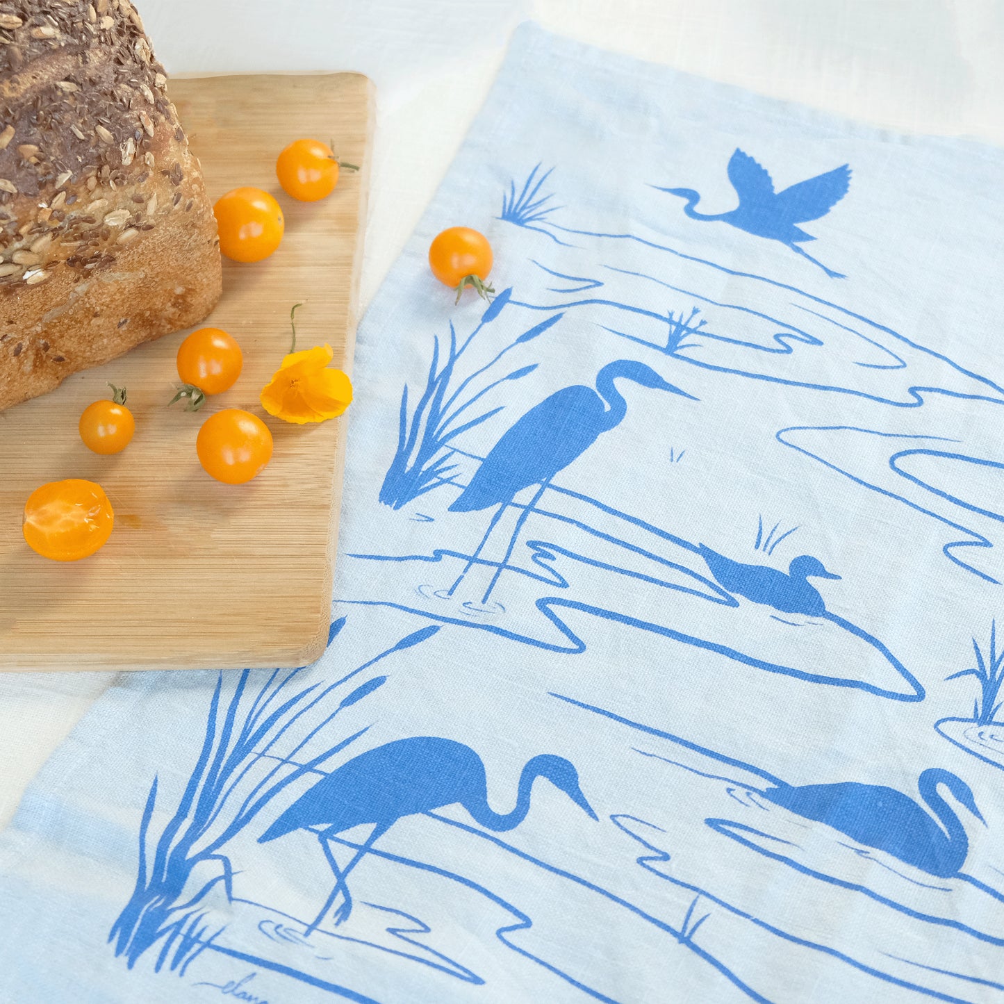 Estuary Linen Tea Towel