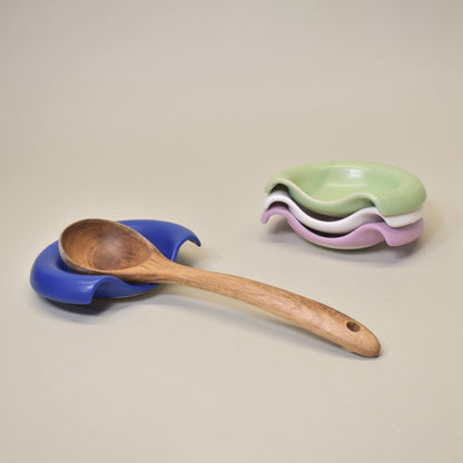 Slice Spoon Rest in Pool Party