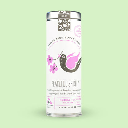 Peaceful Spirit 6 Bag Tea Tin