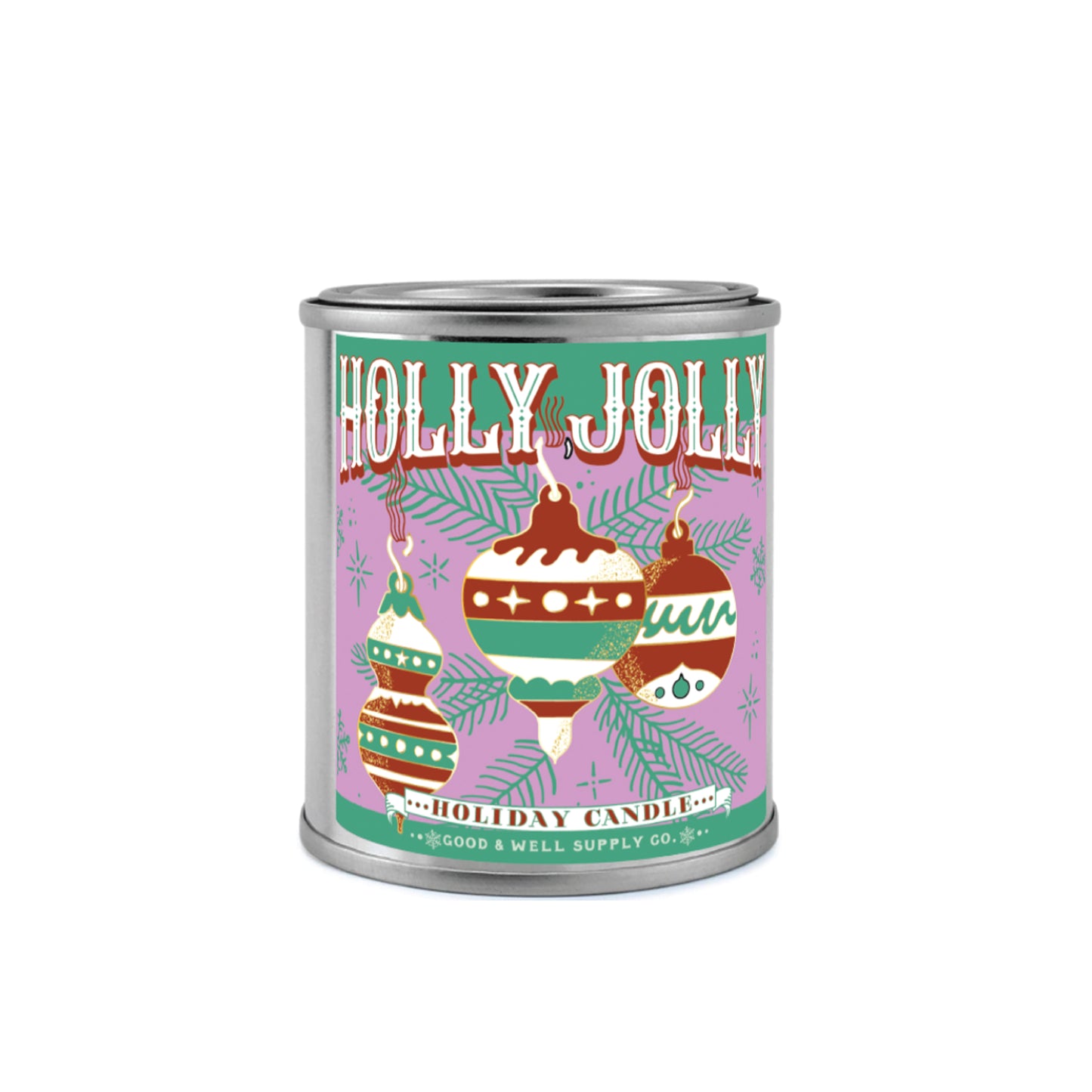 Holly Jolly Holiday Candle 8oz