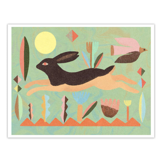 HASTUDIO: Rabbit Run Print