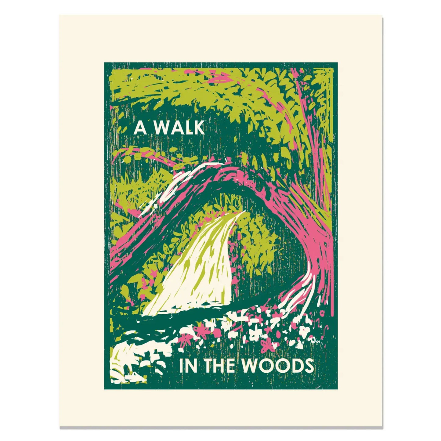 Heartell Press: A Walk in the Woods Art Print