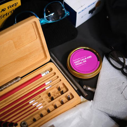 Keep Calm and Pedal On Candle Tin