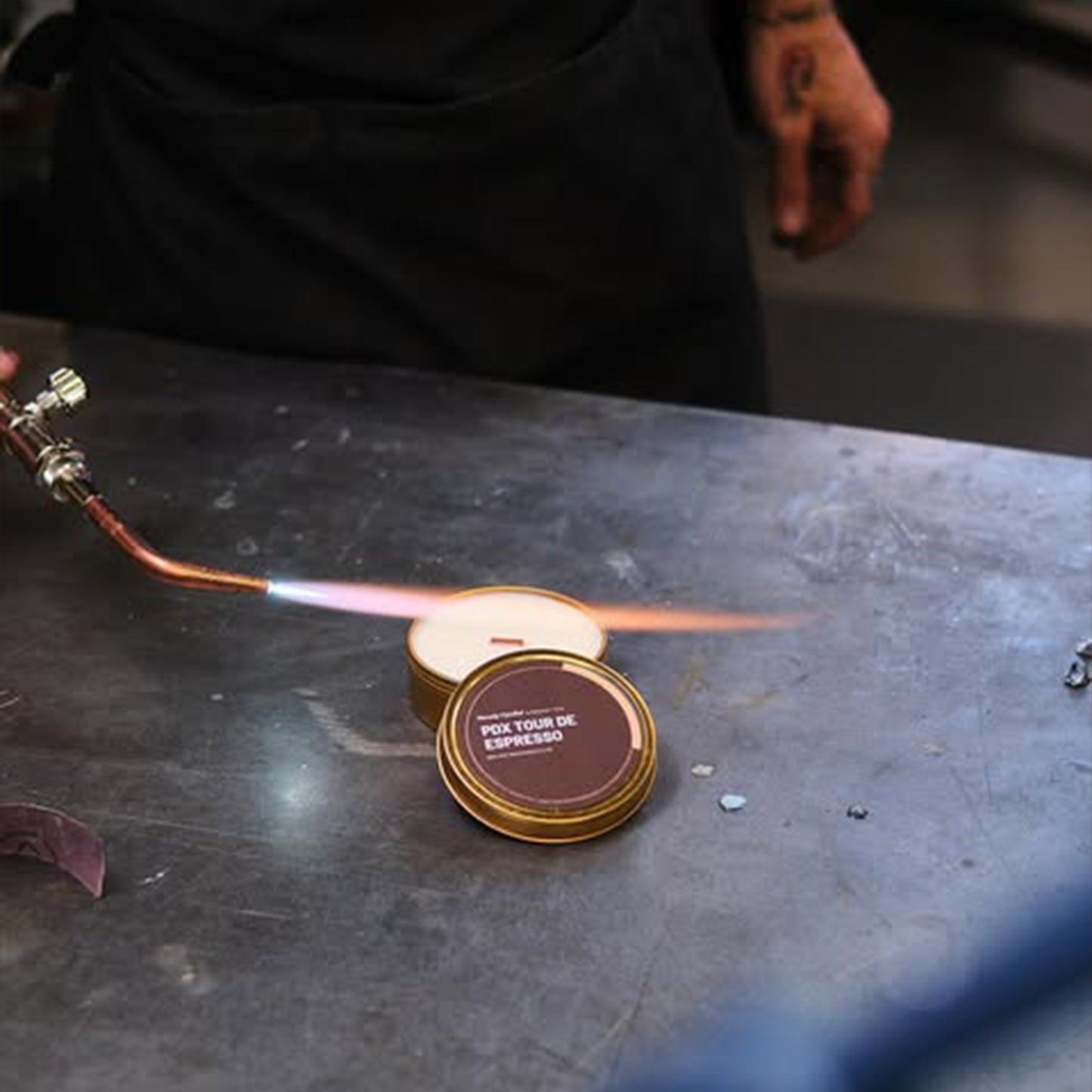 PDX Tour de Espresso Candle Tin