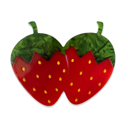 Strawberries French Barrette
