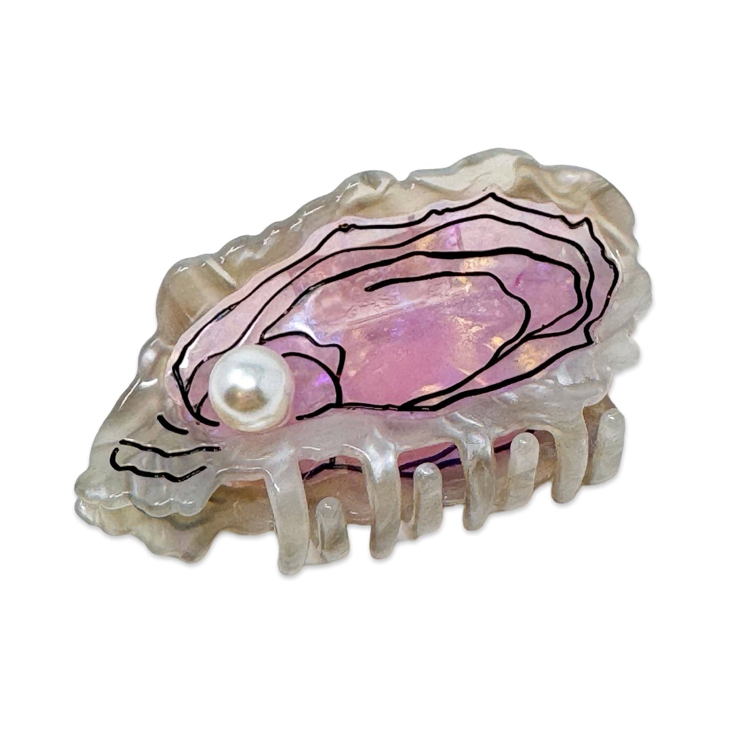 Midi Oyster Hair Claw